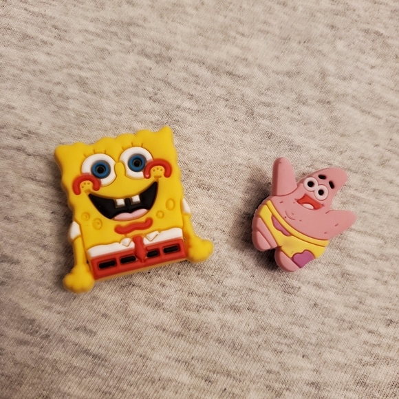 spongebob and patrick jibbitz